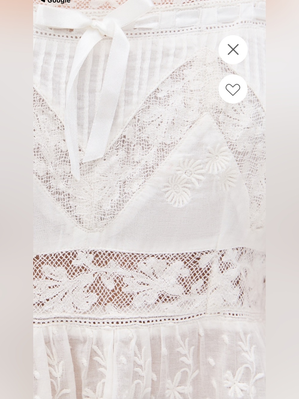 LOVESHACKFANCY ROWINA TOP - Picture 5 of 6
